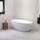 Kád, Aquatrend Lilien szabadonálló kád fehér lefolyóval 170x80