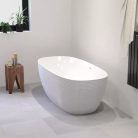 Kád, Aquatrend Lilien szabadonálló kád fehér lefolyóval 170x80