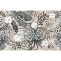 Dekorlap, KAI Epoca Deco set Hibiscus Beige 2x24,4x74,4