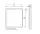 Tükör, TBOSS Floating Mirror Jella 75x80