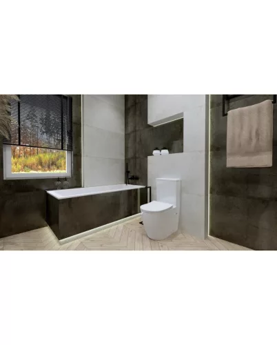 WC, Roltechnik Solider Vera monoblokkos wc soft-close ülőkével