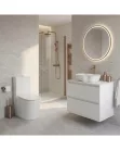 WC, Roltechnik Solider Vera monoblokkos wc soft-close ülőkével