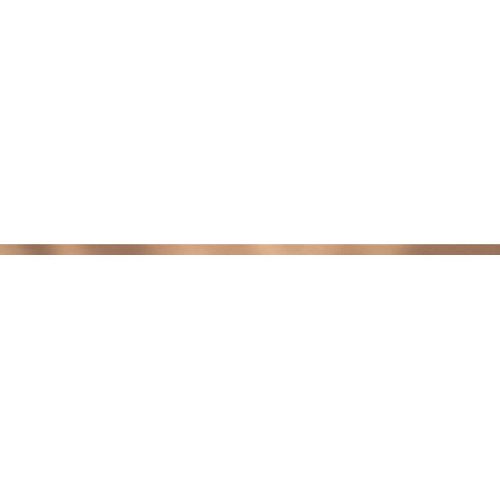 Listello, Paradyz Uniwersalna Listwa Metalowa Gold Mat Profil 2x59,8