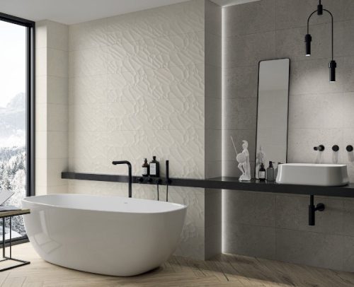 Csempe, Paradyz Feelings Bianco STRUKTURA B POLYSK 29,8x59,8