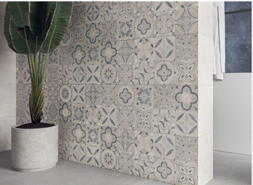 Dekorlap, Paradyz Freedom Grys DEKOR MAT 25x75