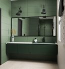 Csempe, Paradyz Nightwish Green MAT 25x75