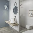 Csempe, Paradyz Neve Bianco REKT. MAT 25 x 75