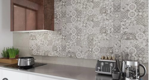 Dekorlap, Paradyz Pure City Grys DECOR 29,8x89,8