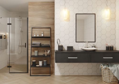 Csempe, Paradyz Woodskin Brown 29,8x89,8