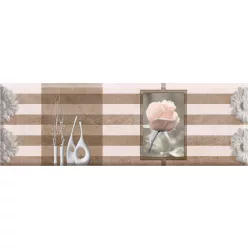 Dekorlap, Valore AOSTA LINEAL BEIGE DECOR 20x60