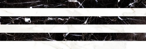 Csempe, Valore CARRARA RELIEVE STRIPE ALBINEGRO BRILLO G 20x60