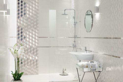 Dekorlap, Arté Perla white Mozaik 28,9X22,1