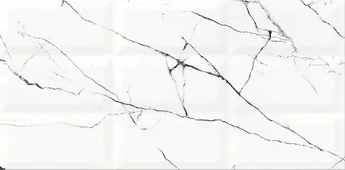 Csempe, Cersanit ARCE WHITE STRUCTURE GLOSSY 29,7X60 G1