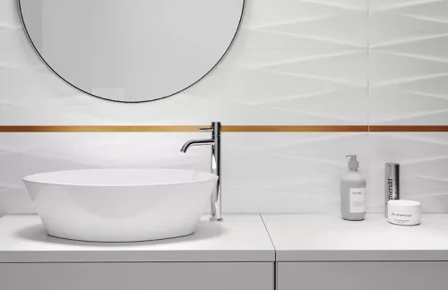 Listello, Cersanit METAL COPPER MIRROR BORDER 2X59,8