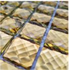 Mozaik, Aita Diamond Gold 2x2szemméret 30,5x30,5