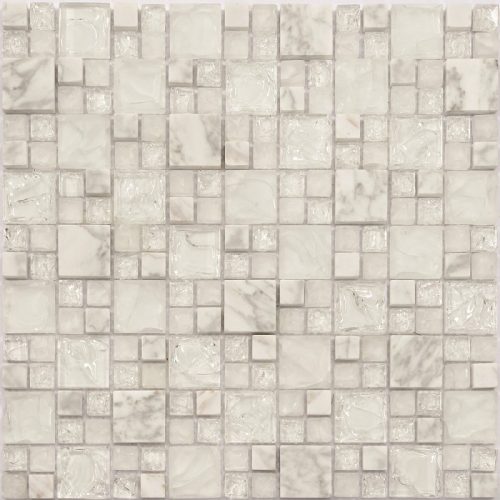 Mozaik, Aita Fizz White Cubic 30,5x30,5
