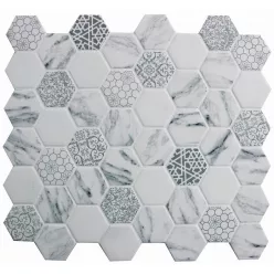 Mozaik, Aita Granada White 32,4x28