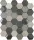 Mozaik, Aita Hex Grey 26x30