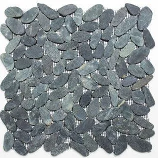 Mozaik, Aita Kavics Black Flat 30,5x30,5