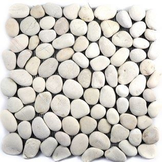 Mozaik, Aita Kavics White 31,5x31,5