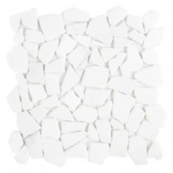 Mozaik, Aita Kavics White Geo 31,5x31,5