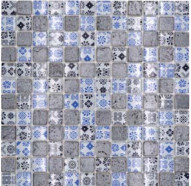 Mozaik, Aita Morocco Silver 30x30