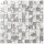 Mozaik, Aita Print White 29,8x29,8