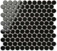 Mozaik, Aita Tondo-Black 28 fényes 31,2x33