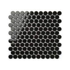 Mozaik, Aita Tondo-Black 28 matt 31,2x33