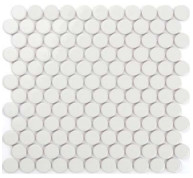 Mozaik, Aita Tondo-White 28 matt 31,2x33