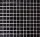 Mozaik, Zona Black 2,5x2,5szemméret 32,6x30