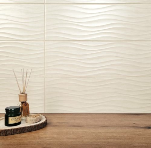 Csempe, Zalakerámia Life Elefántcsont 3D  dekor matt 20x60 ZBD 62142