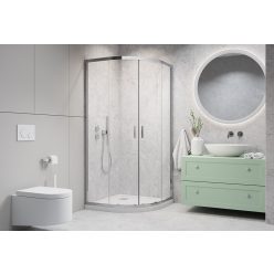 Zuhanykabin, H2O Comfort A íves 80x80x190