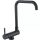 Mosogató csaptelep, Diplon fekete, lehajtható álló ST9917BL
