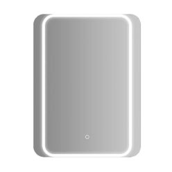 Tükör, Diplon LED-es, 80x60 cm, szögletes J1561