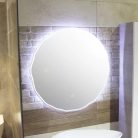 Tükör, Diplon LED-es, 80 cm, kör J1570