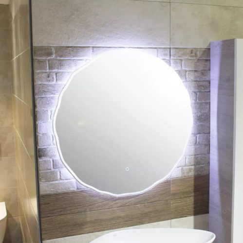 Tükör, Diplon LED-es, 80 cm, kör J1570