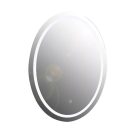 Tükör, Diplon LED-es, 60x80 cm, ovális J1572