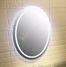 Tükör, Diplon LED-es, 60x80 cm, ovális J1572