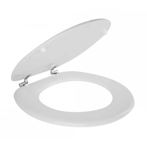 WC ülőke, Diplon fehér,. MOF króm zsanérral WSM5518