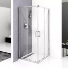 Zuhanykabin, Diplon Gazdaságos Szögletes Zuhanykabin 80x80 cm BR6692CA-80