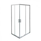 Zuhanykabin, Diplon Gazdaságos Szögletes Zuhanykabin 100x80 cm BR6692CA-80100