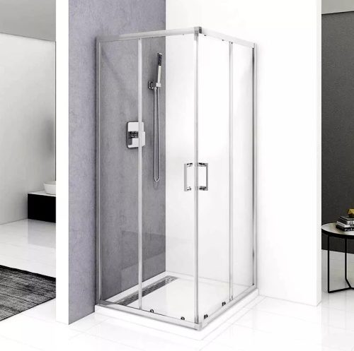 Zuhanykabin, Diplon Gazdaságos Szögletes Zuhanykabin 90x90 cm BR6692CA-90
