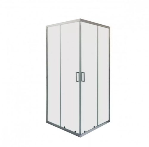 Zuhanykabin, Diplon Gazdaságos Szögletes Zuhanykabin 80x80 cm BR6692CF-80