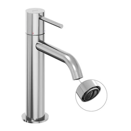 Mosdó csaptelep, Ravak Espirit ES 012.00CR Álló mosdó csaptelep 190 mm, leeresztő nélkül X070193