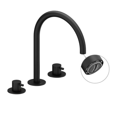 Mosdó csaptelep, Ravak Espirit ES 018.20BLM Álló mosdó csaptelep, 3 furatos 270 mm, leeresztő nél