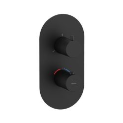   Falba süllyesztett csaptelep, Ravak Espirit ES 067.20BLM.O3.RB07C Termosztátos falba süllyesztett