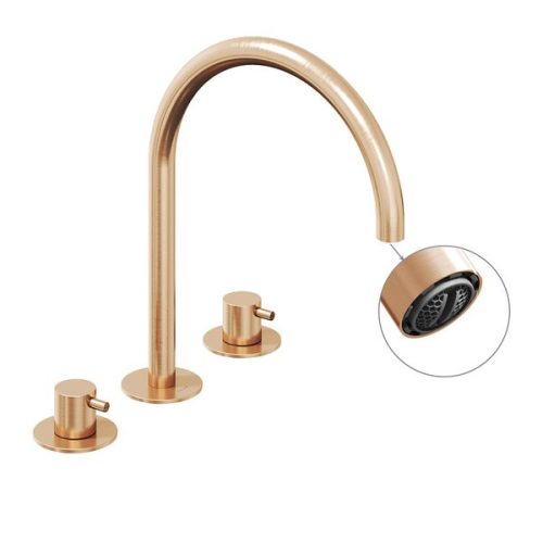 Mosdó csaptelep, Ravak Espirit ES 018.60RGB Álló mosdó csaptelep, 3 furatos 270 mm, leeresztő nél