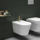 Bidé csaptelep, Ravak Espirit ES 056.60RGB Álló bidé csaptelep 180 mm, leeresztő nélkül X070355