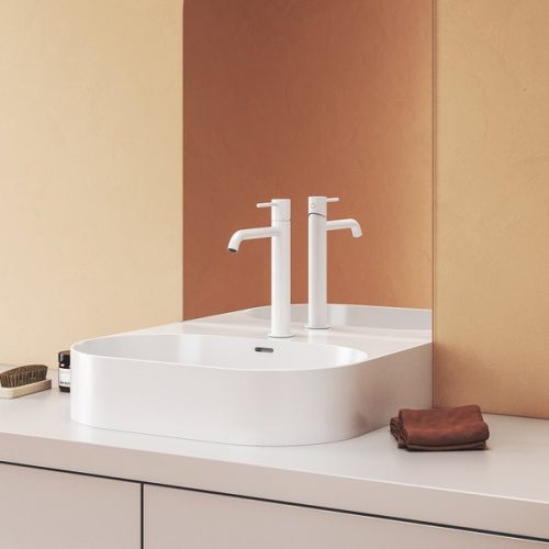 Mosdó csaptelep, Ravak Espirit ES 014.10WV Álló mosdó csaptelep 250 mm, leeresztő nélkül X070390